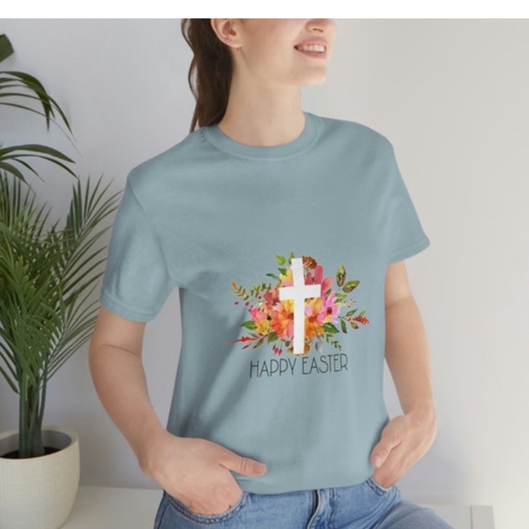 Happy Easter unisex T-shirt - Picture 3 of 10